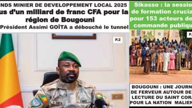 Les journaux maliens du mardi 07 avril 2
