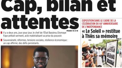 Les journaux sénégalais du jeudi 02 avril 2026