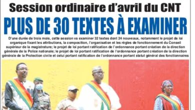 Les journaux maliens du mardi 14 avril 2026