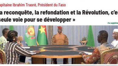 Les journaux du Burkina Faso du lundi 06 avril 2026