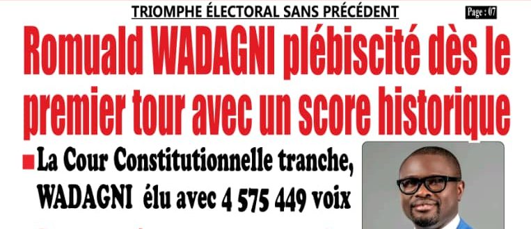 Les journaux du Bénin du vendredi 17 avril 2026