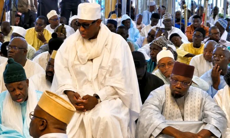 Le Président Ousmane Sonko à Masalik al Jinan