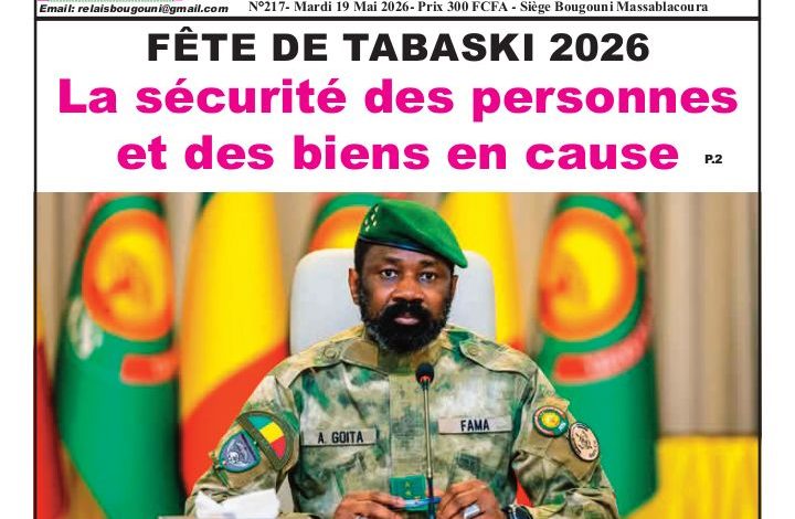Les journaux du Mali du mardi 19 mai 2026