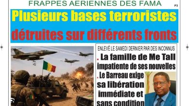 Les journaux maliens du jeudi 07 mai 2026