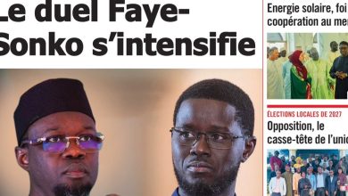 Les journaux sénégalais du samedi 09 mai 2026