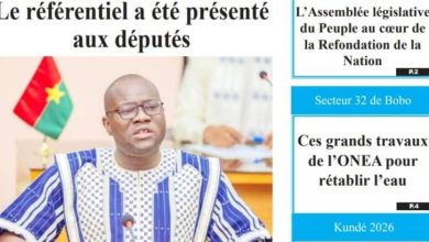 Les journaux du Burkina Faso du lundi 11 mai 2026