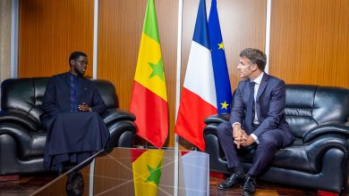 Audience du Président Diomaye avec Emmanuel Macron