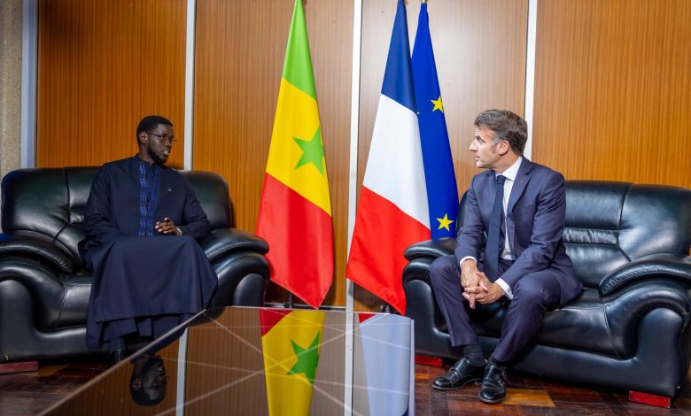 Audience du Président Diomaye avec Emmanuel Macron