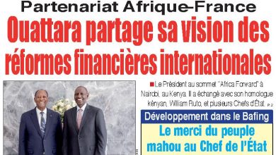 Les journaux de Côte d'Ivoire du lundi 11 mai 2026