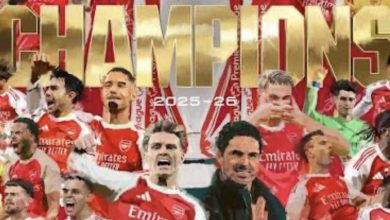 Premier League : Arsenal sacré champion d’Angleterre