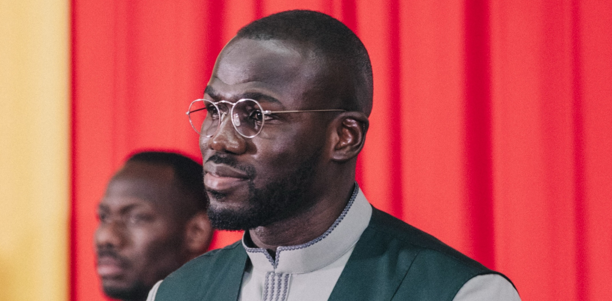 Kalidou Koulibaly sur Cheikhou Kouyaté