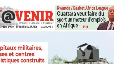 Les journaux de Côte d'Ivoire du vendredi 22 mai 2026