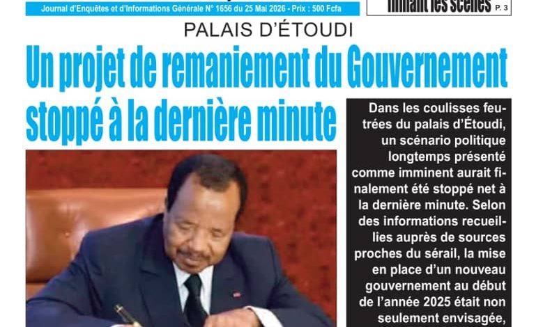 Les journaux camerounais du lundi 23 mai 2026