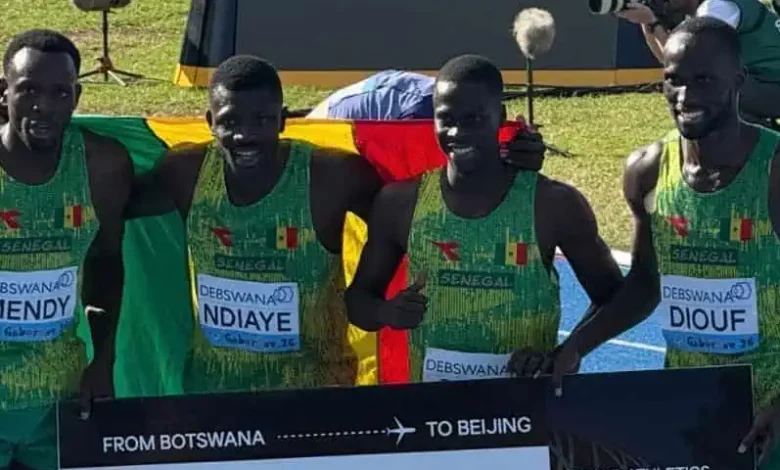 Mondial : le relais 4X400 m sénégalais qualifié