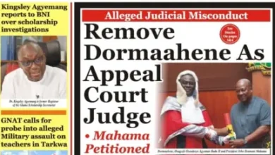 Ghana Newspapers Frontpages-Wednesday, 06 Ma, 2026
