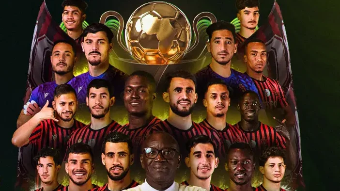 Lamine Ndiaye et Aimé Tendeng de l'USM Alger sacrés en Coupe CAF