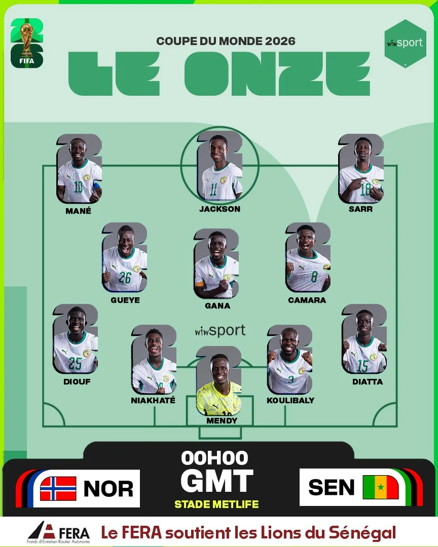 Norvège-Sénégal : Pape Thiaw n'a rien changé sur le 11