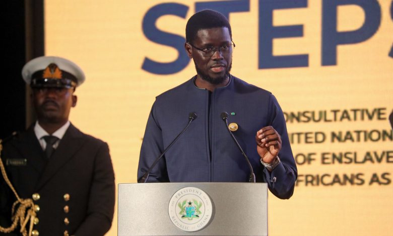 Accra : le Président Diomaye à la conférence sur traite transatlantique des esclaves
