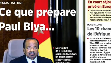 Les journaux camerounaises du lundi 08 juin 2026