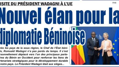 Les journaux béninois du vendredi 26 juin 2026