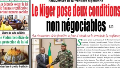 Les journaux béninois du lundi 22 juin 2026