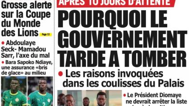 Les journaux sénégalais du lundi 01 juin 2026