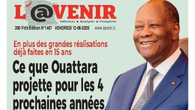 Les journaux de Côte d’Ivoire du vendredi 12 juin 2026