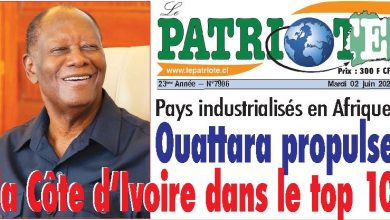 Les journaux de Côte d'Ivoire du mardi 02 juin 2026