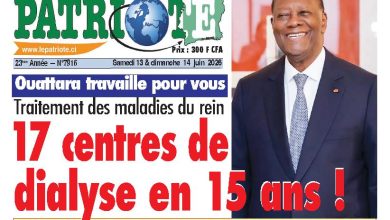 Les journaux de Côte d’Ivoire du samedi 13 juin 2026
