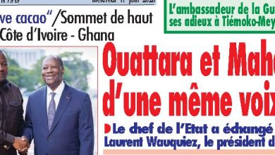 Les journaux ivoiriens du mercredi 17 juin 2026