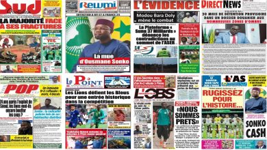 Les journaux sénégalais du mardi 16 juin 2026