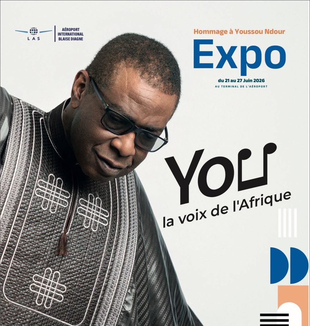 Youssou Ndour à l'AIBD