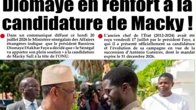 Les journaux sénégalais du mardi 21 juillet 2026