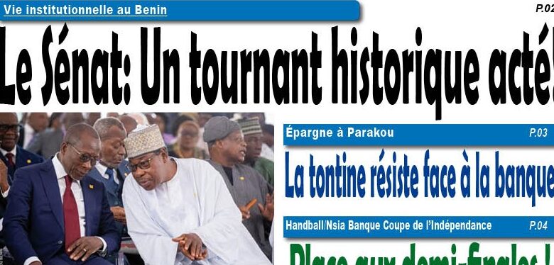 Les journaux béninois du vendredi 31 juillet 2026