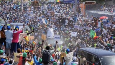 Macky Sall a été accueilli par une foule monstre et acclamé