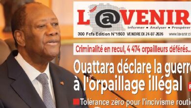 Les journaux ivoiriens du vendredi 24 juillet 2026