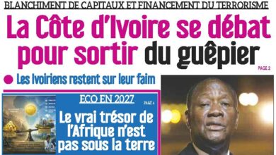 Les journaux ivoiriens du vendredi 31 juillet 2026