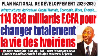 Les journaux de Côte d'Ivoire du mardi 07 juillet 2026