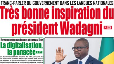 Les journaux béninois du vendredi 10 juillet 2026