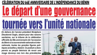 Les journaux béninois du mardi 04 août 2026