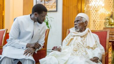 Balai de religieux chez le Président Diomaye