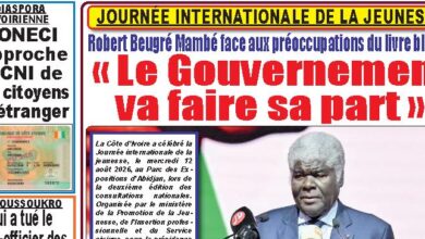 Les journaux ivoiriens du vendredi 14 août 2026