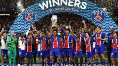 Supercoupe d'Europe : le PSG encore couronnée