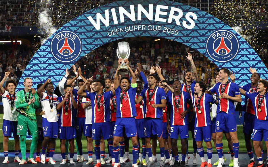 Supercoupe d'Europe : le PSG encore couronnée