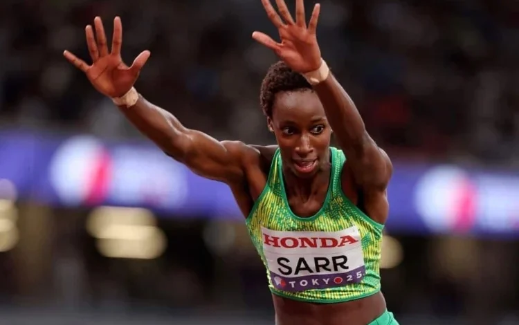 Médaille d'or et nouveau record pour Saly Sarr