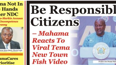 Ghana Newspapers Frontpages-Monday, 03 August, 2026