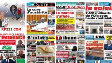 Les journaux sénégalais du jeudi 13 août 2026