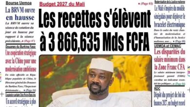 Les journaux maliens du lundi 21 septembre 2026