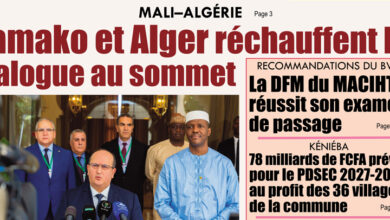 Les journaux maliens du mercredi 16 septembre 2026