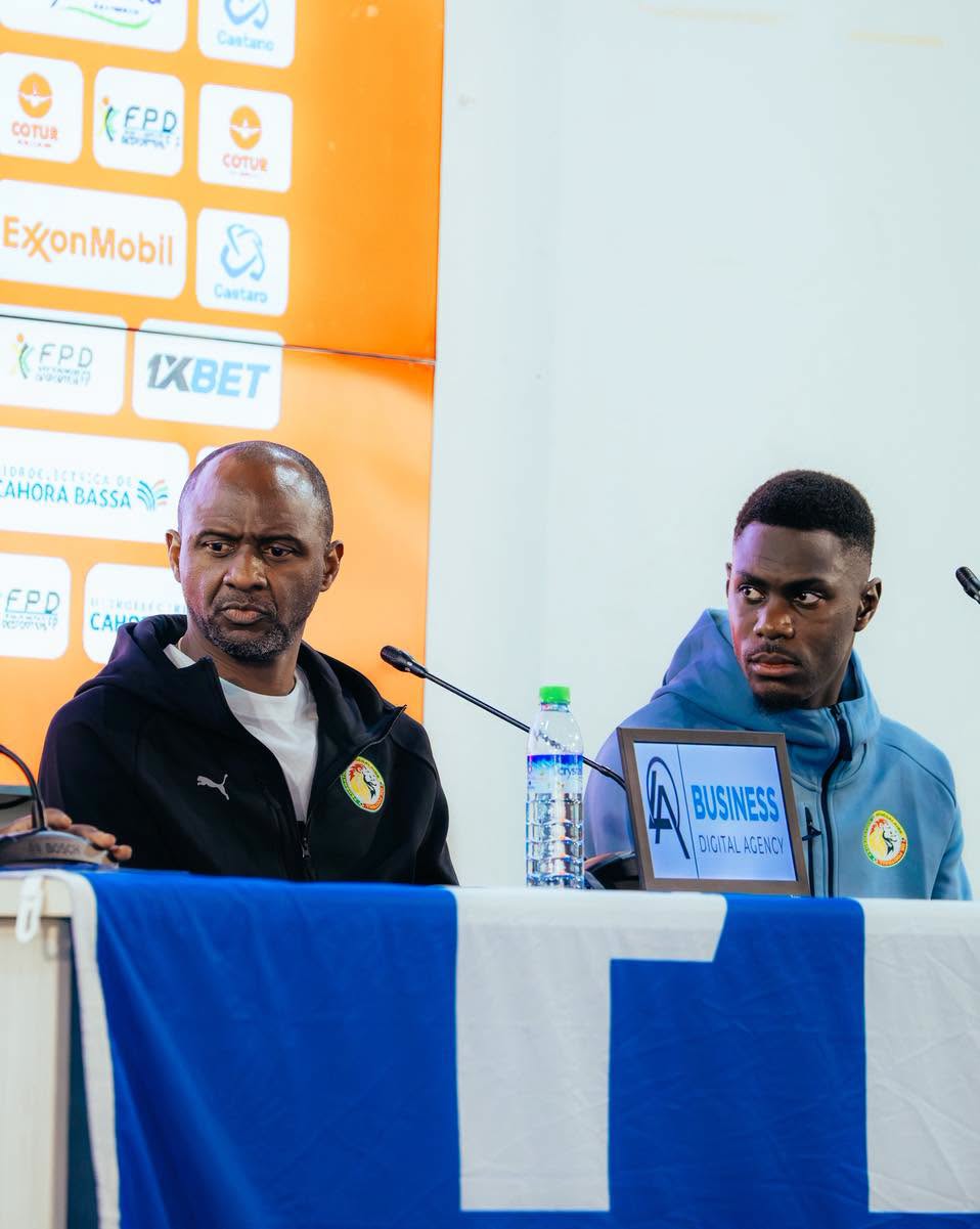 Patrick Vieira et Moussa Niakhaté